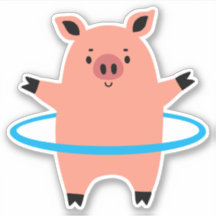 Pig Hula Hoop