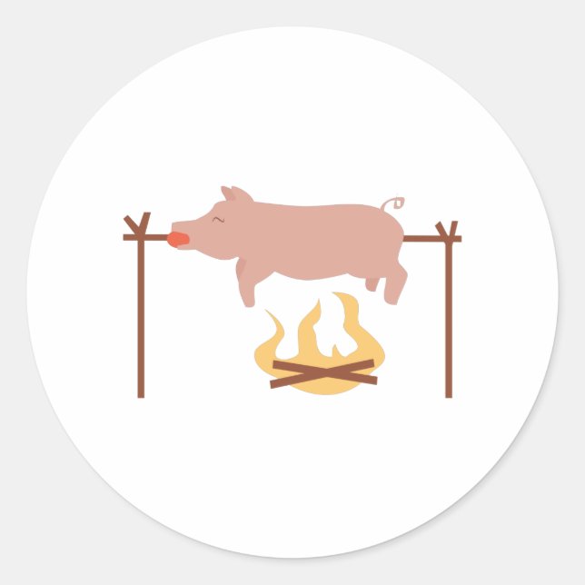 Adesivo Pig Roast (Frente)