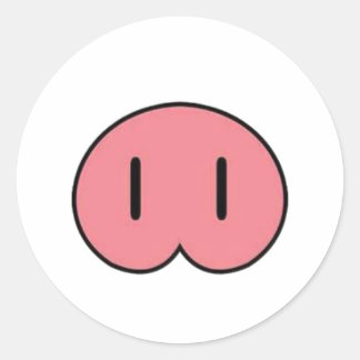 Adesivo Pig Snout Sticker