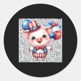 Adesivo Pig Sticker Patriótico