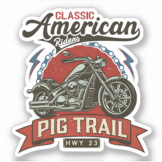 Adesivo Pig Trail Scenic Byway arkansas motorcycle gifts