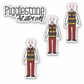 Adesivo Pigglestone Academy Classe Pig 3