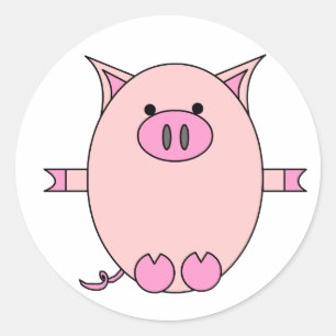 Adesivo Piggy Power Stickers
