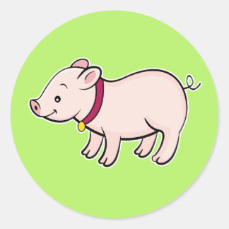 Adesivo Piggy Sticker Bonito