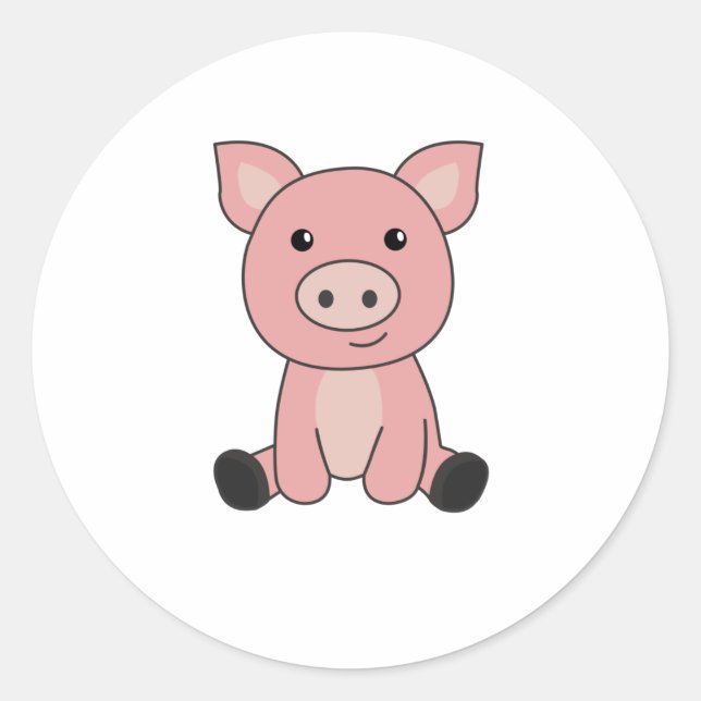 Adesivo Piglet Piglet Lama Lama (Frente)