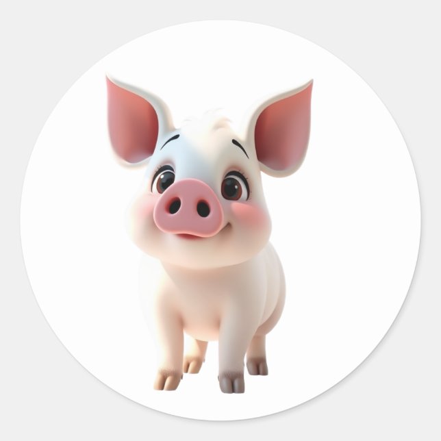 Adesivo Piglet Stickers (Frente)