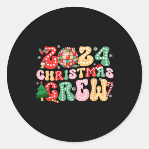 Adesivo Pijama Familiar dos Ornaments Da Tripulação De Nat