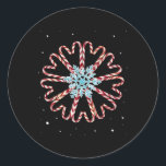 Adesivo Pijamas de Natal Snowflake Xmas Gift Candy C<br><div class="desc">Pijamas de Natal Snowflake Xmas Gift Candy Canas</div>