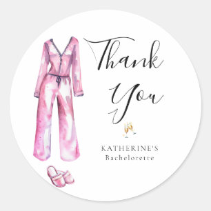 Adesivo Pijamas Prosecco Chic Festa de Despedida de Soltei