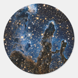 Adesivo Pilares Da Criação Nebulosa Da Águia Infravermelho