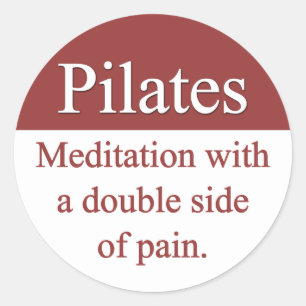 Adesivo Pilates Sticker