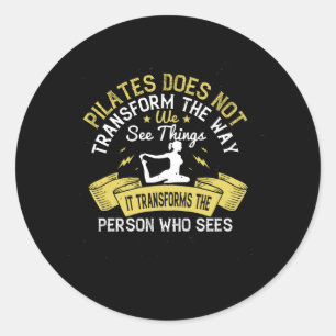 Adesivo Pilates Transforma A Pessoa Que Vê