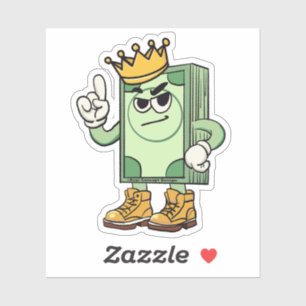 Adesivo Pilha de numerário