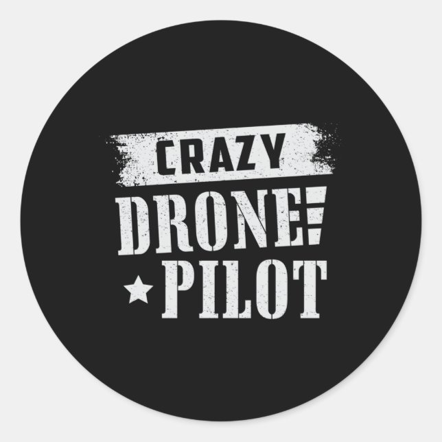 Adesivo Piloto de Drone Quadcopter Drones de Câmera FPV Pr (Frente)