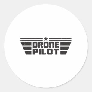 Adesivo Piloto de drones Câmera Quadcopter FPV Engraçado