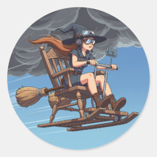 Adesivo Piloto Feiticeira Bonita
