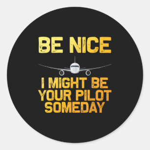 Adesivo Piloto Funny Design Para Aviões De Avião Para Mulh