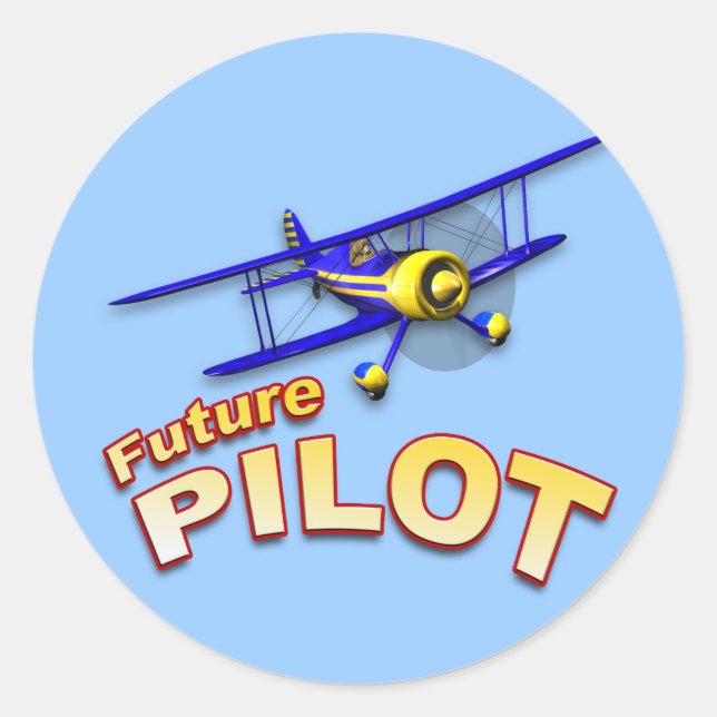 Adesivo Piloto Futuro (Frente)
