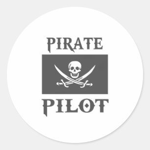 Adesivo Piloto Pirata