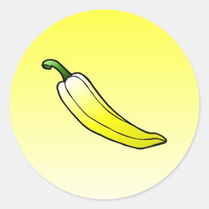 Adesivo Pimenta De Bell - Vinheta Redonda Clássica De Pim