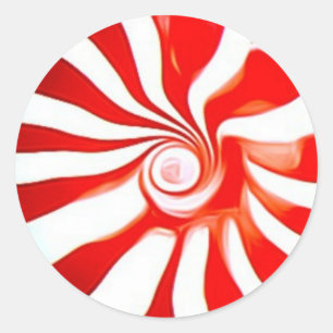 Adesivo Pimenta-de-menta-pimenta-doce Vinhetas de Natal