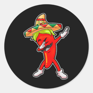 Adesivo Pimenta-Pimenta-Pimenta-Pimenta-Quente Mexicana