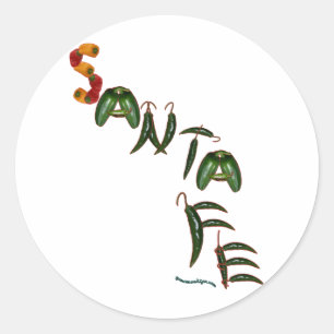 Adesivo Pimentas de pimentão de Santa Fé