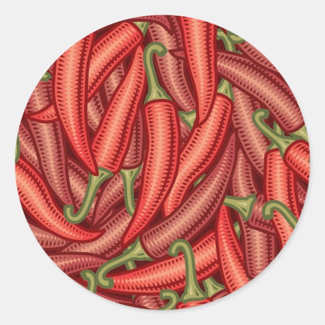 Adesivo Pimentos Chili (Frente)