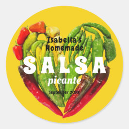 Adesivo Pimentos salsa chili salsa pimentão comida mostard