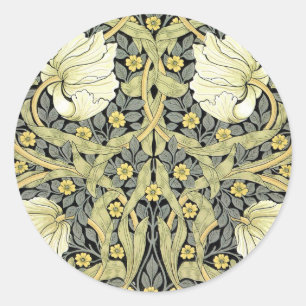 Adesivo Pimpernel Yellow Green Floral Patterage Vintage