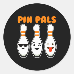 Adesivo Pin Pals Bonitas Boliches Engraçadas