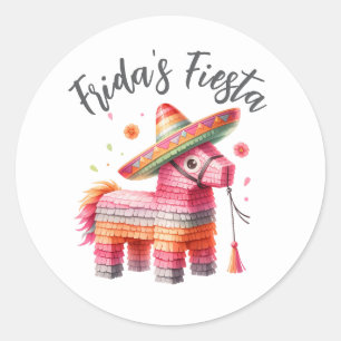 Adesivo Piñata Sombrero, Piñata, Watercolor Mexicano
