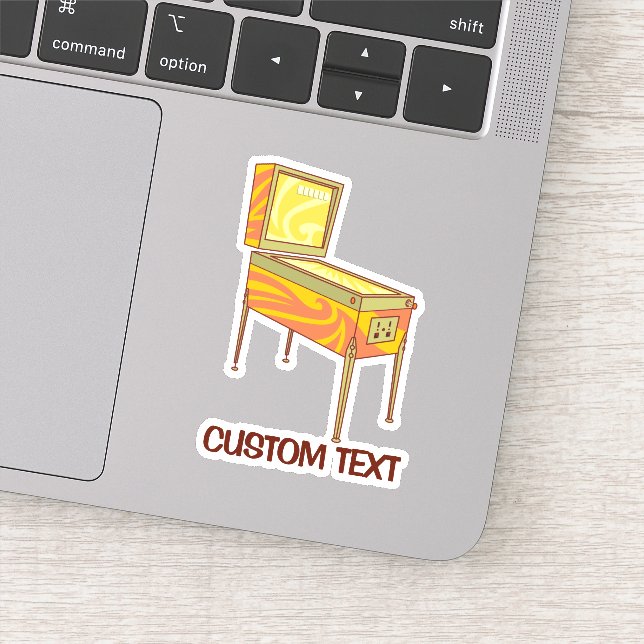 Adesivo Pinball Machine (Detalhe)