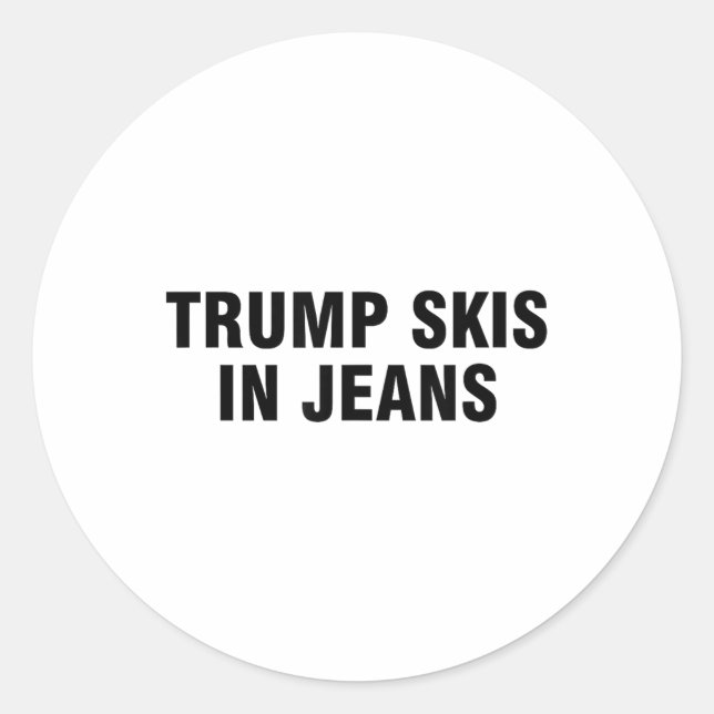 Adesivo Pincéis De Trump Em Jeans _3 (Frente)
