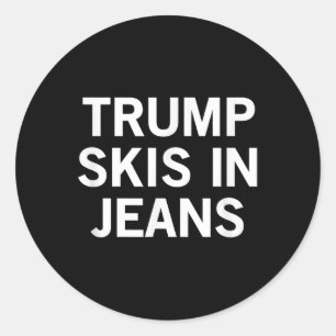 Adesivo Pincéis De Trump Em Jeans _3