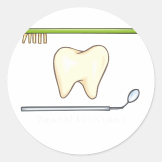 Adesivo Pincel do espelho dentário
