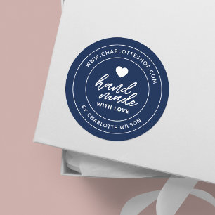 Adesivo Pincel Moderno de Cor Personalizada Feito À Mão 