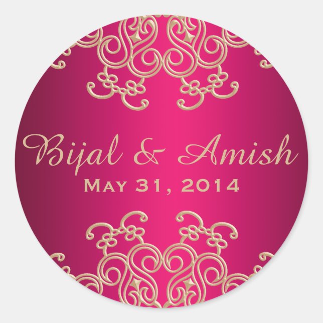 ADESIVO PINCO QUENTE E ÍNDIO DOURADO INSPIRADO OBRIGADO (Frente)