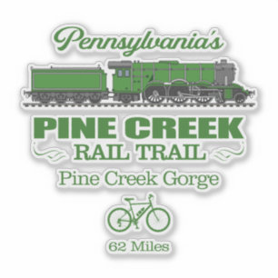 Adesivo Pine Creek Rail Trail (RT2)