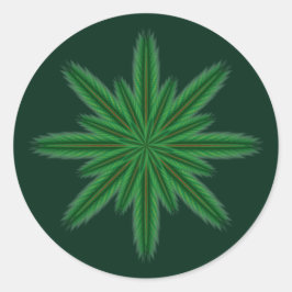 Adesivo Pine Mandala Forest Sticker