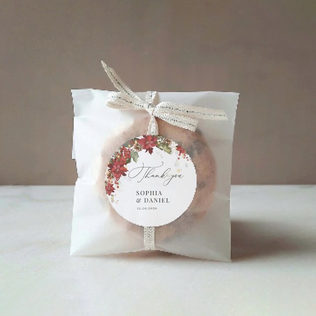 Adesivo Pine Poinsettia Wedker Rustic (Criador carregado)