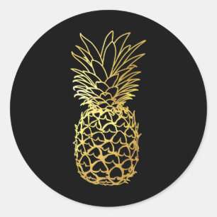 Adesivo Pineapple Aloha Beaches T Shirt Havaí Vi