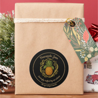 Adesivo Pineapple Glow – Artisan Jam Label