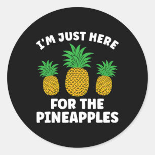 Adesivo Pineapple Lover Hawaii Fruta Pineapple Hawaii Me