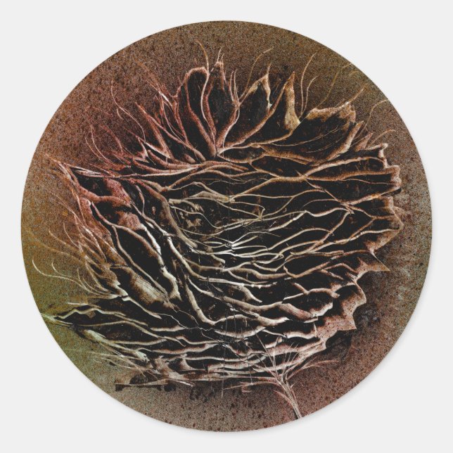 Adesivo Pinecone Picar em Castanho (Frente)