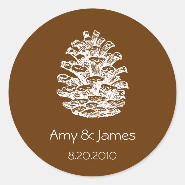 Adesivo Pinecone Stickers (Frente)