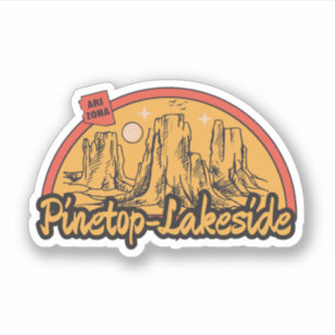 Adesivo Pinetop-Lakeside, Arizona Sticker
