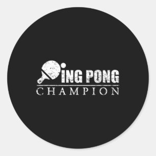 Adesivo Ping Pong Champion