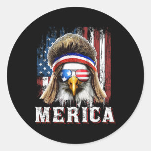 Adesivo Pingente Águia Merica 4 De Julho Bandeira American