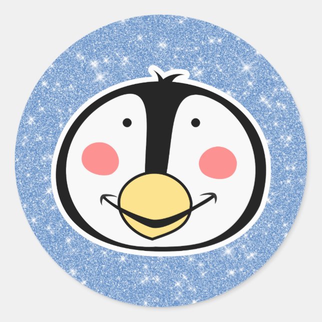 Adesivo Pinguim (Frente)